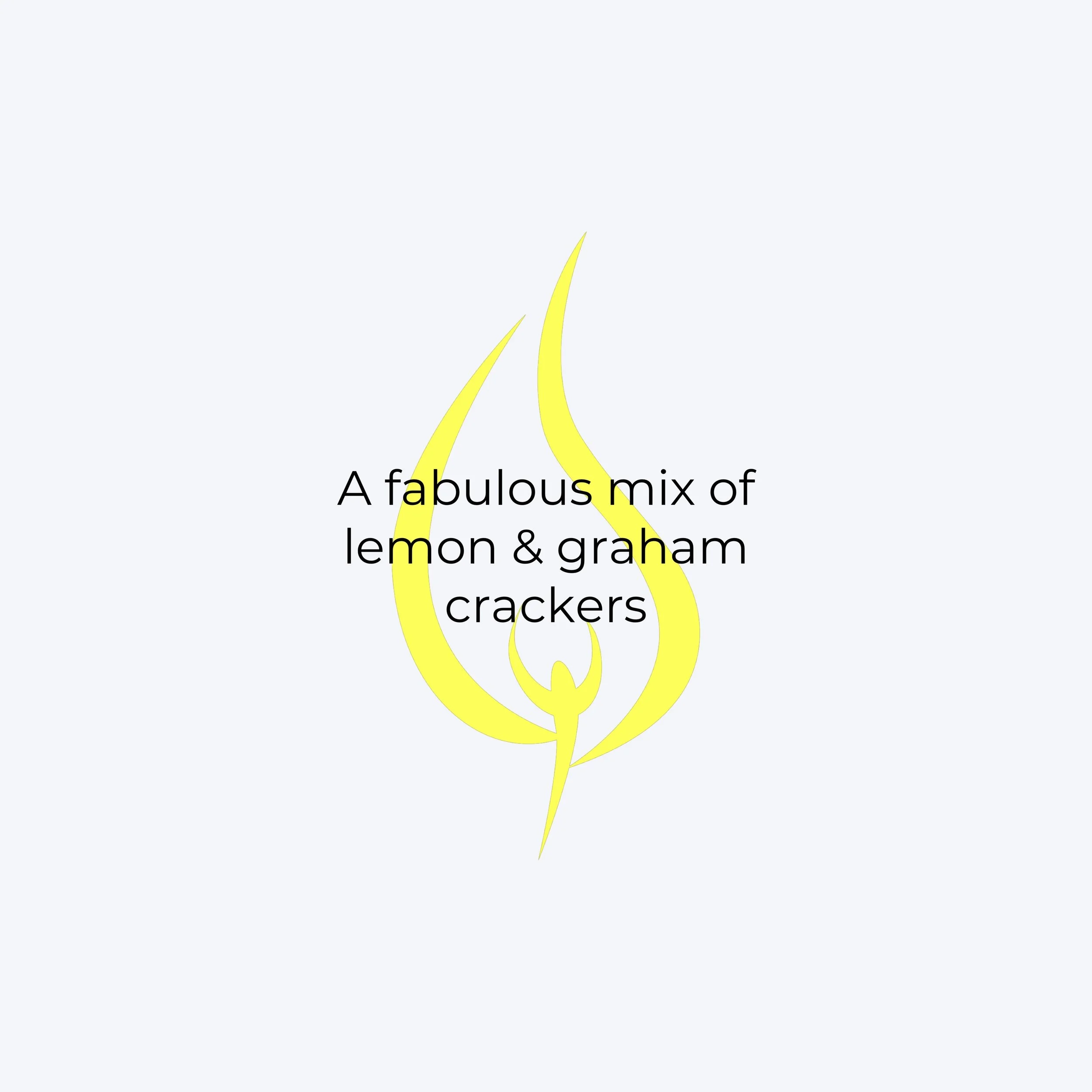 handmade candle lemon bar fresh baked graham cracker lemons