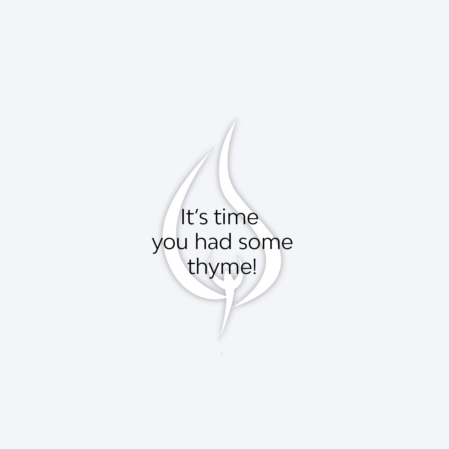aromatherapy thyme scented herbal candle
