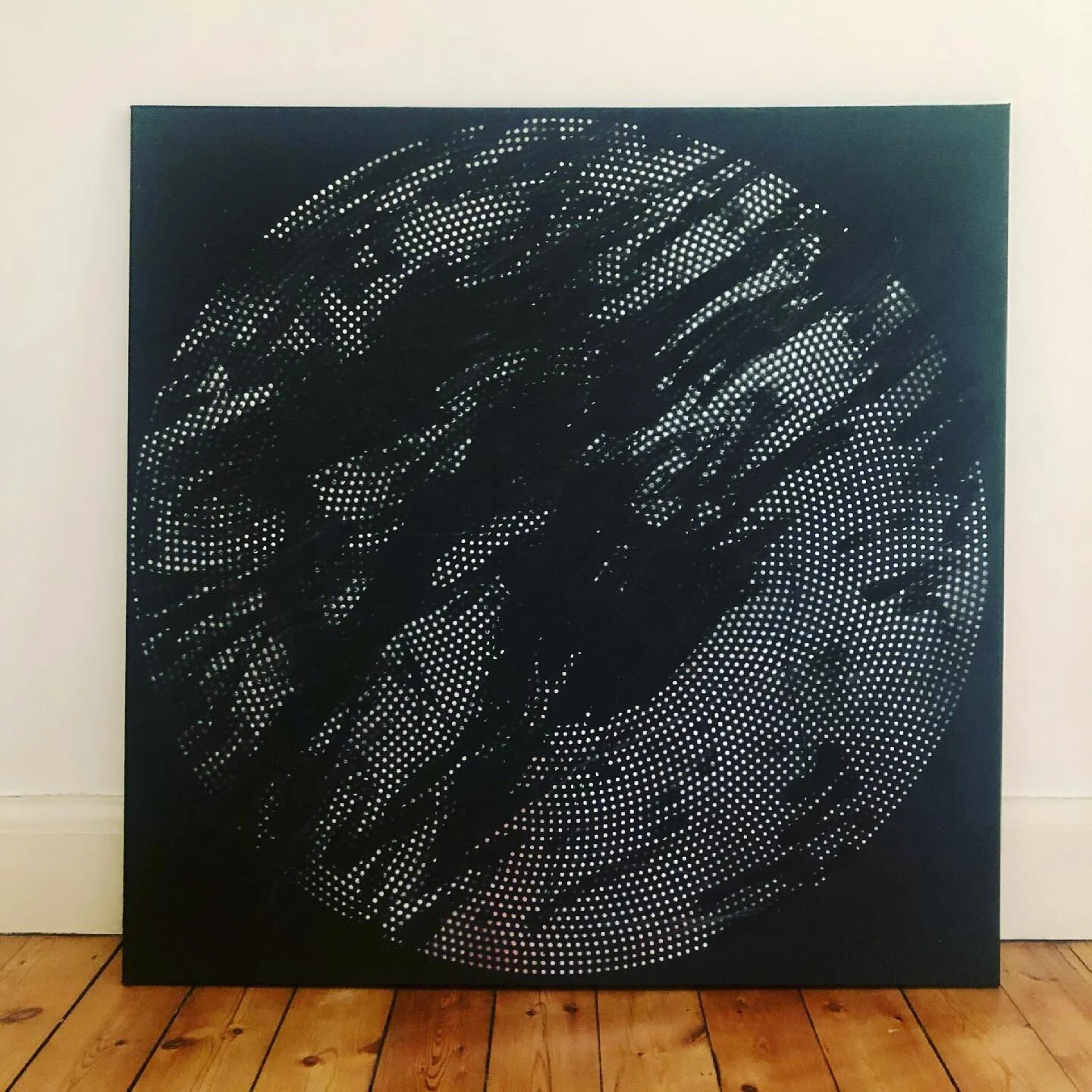 Spraypaint, Matt black optical paint on canvas. 

#abstractart #art #abstract #contemporaryart #artist #painting #abstractpainting #artwork #modernart #artistsoninstagram #artoftheday #artgallery #acrylicpainting #instaart #abstractartist #fineart #d