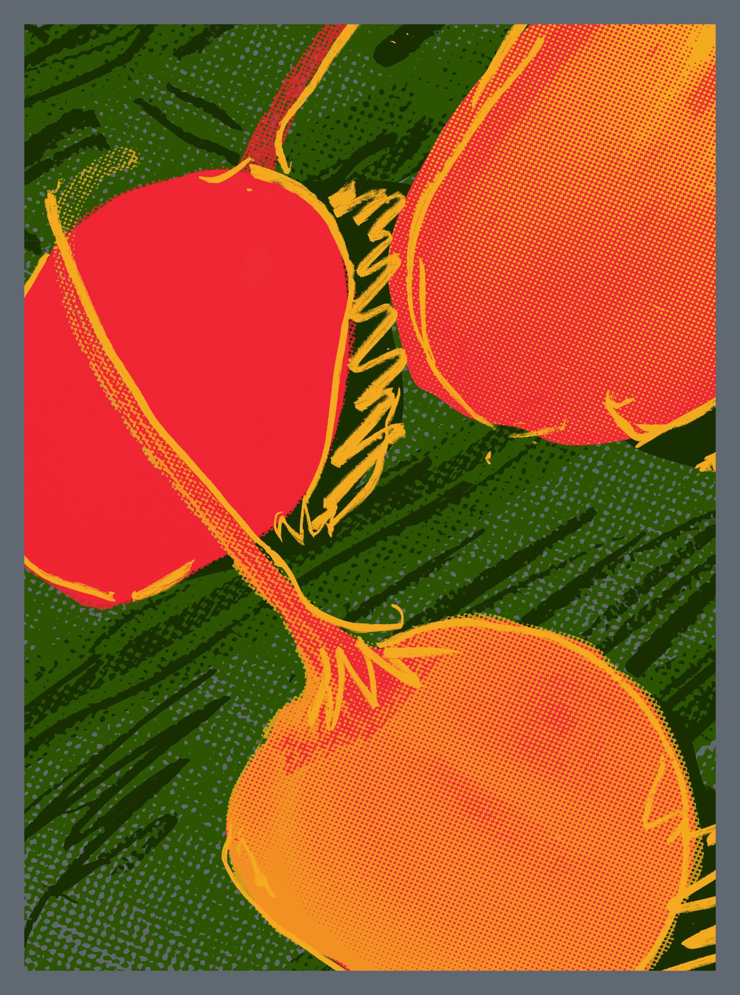 peppers on tablecloth green.jpg