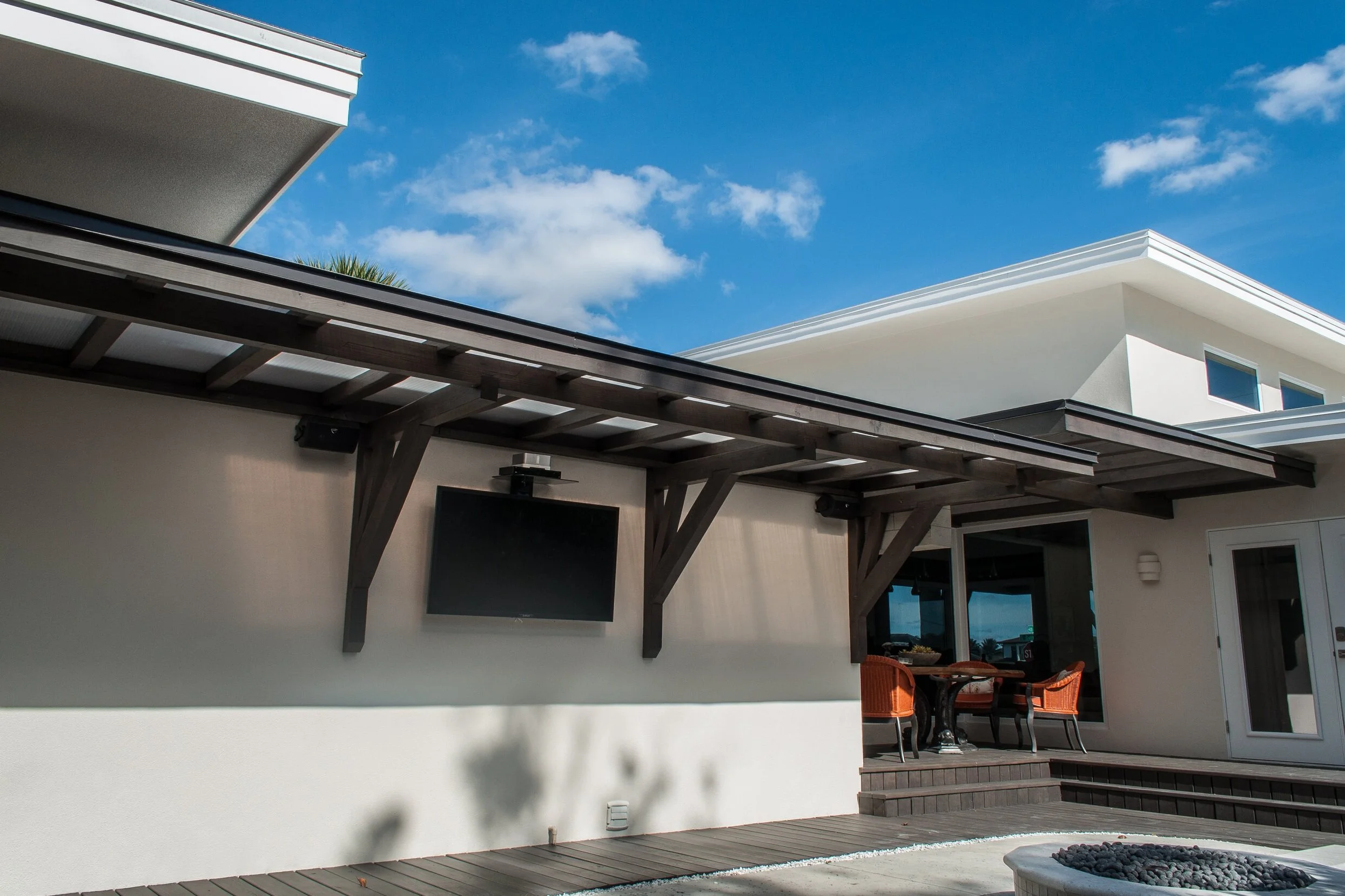  Custom residential home by Kevin Schweizer Architect New Smyrna Beach, FL. 