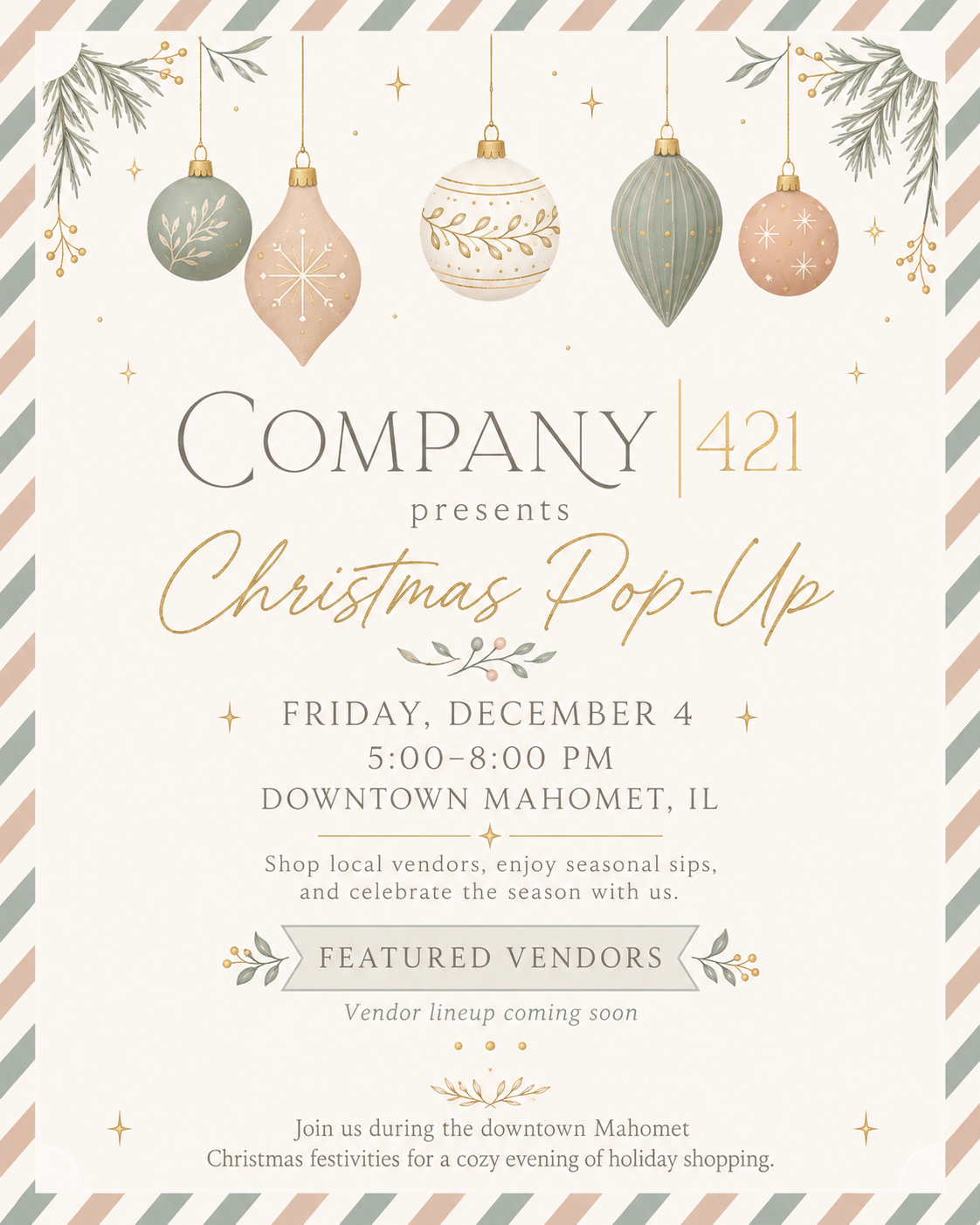 Christmas Pop-Up at Company 421