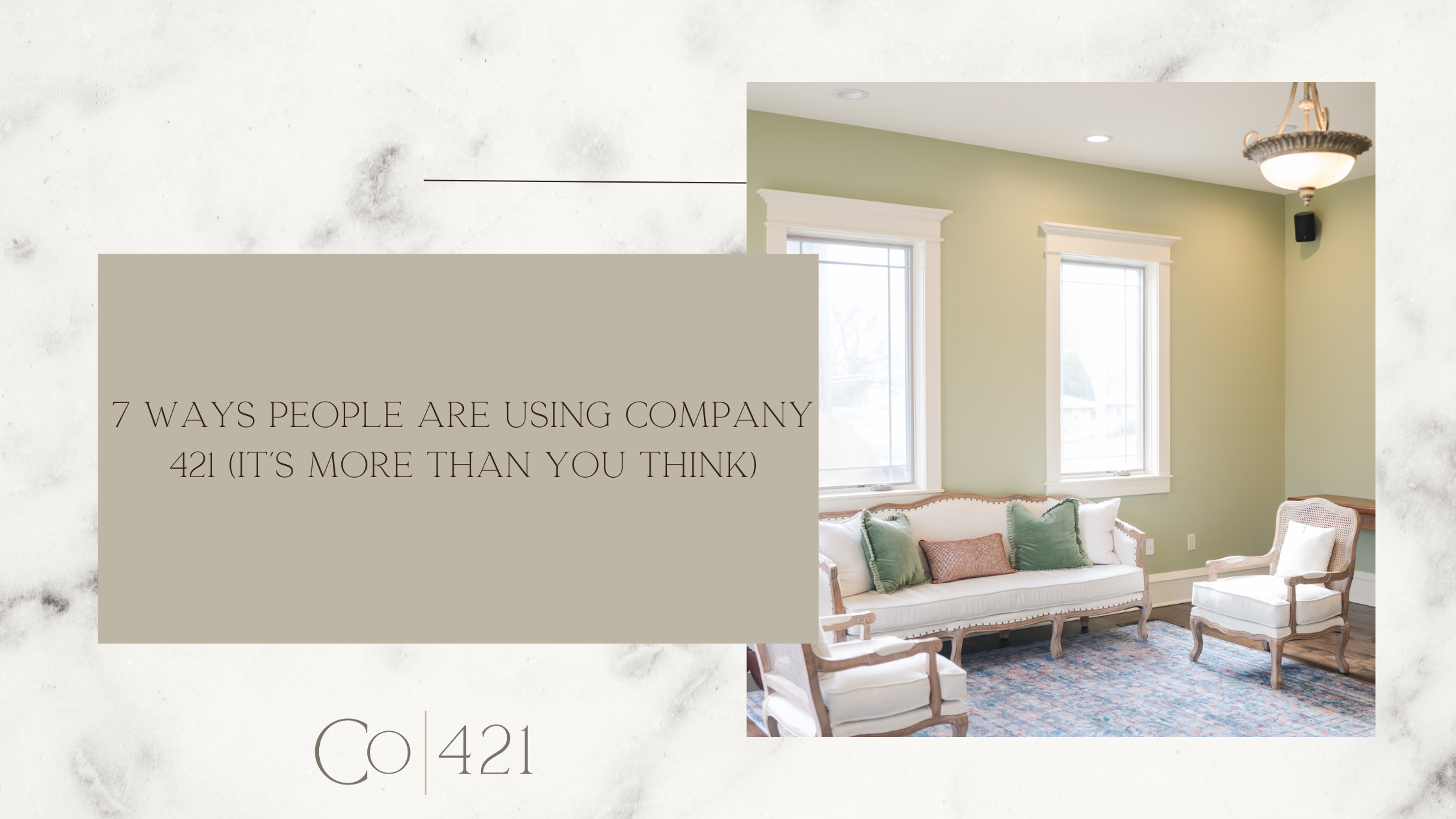 7 Ways People Are Using Company 421 for Meaningful Events — Company 421