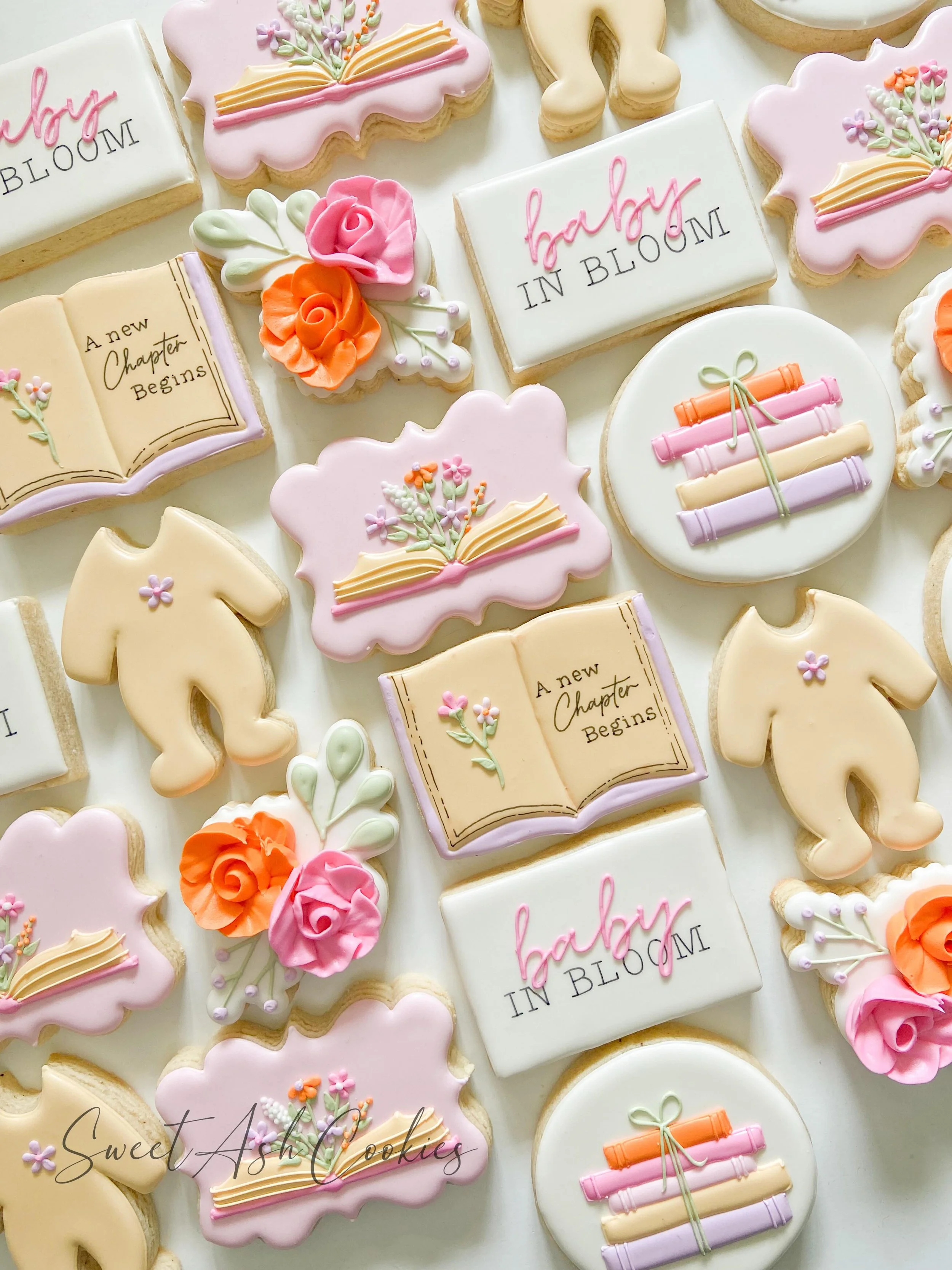 When the baby shower theme includes flowers AND books 😍😍

The best chapter is about to begin for this sweet family! 💕📚🌷

#cookiesofinstagram #sugarcookies #royalicing #babyinbloom #thenextchapter