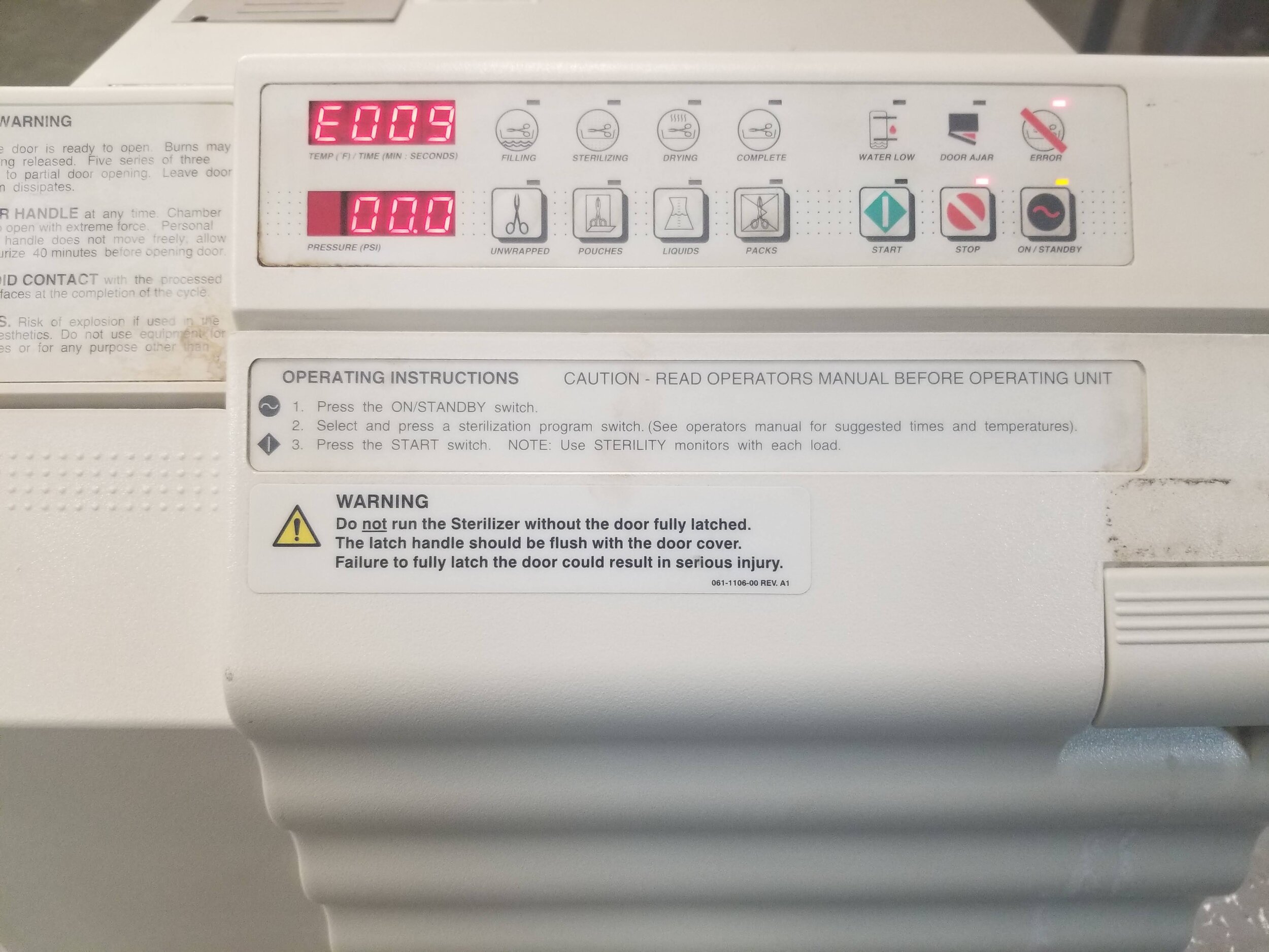 Understanding Error Codes for Midmark M11 &amp; M9
