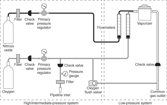 Types of Veterinary Waste Gas Scavenging Systems