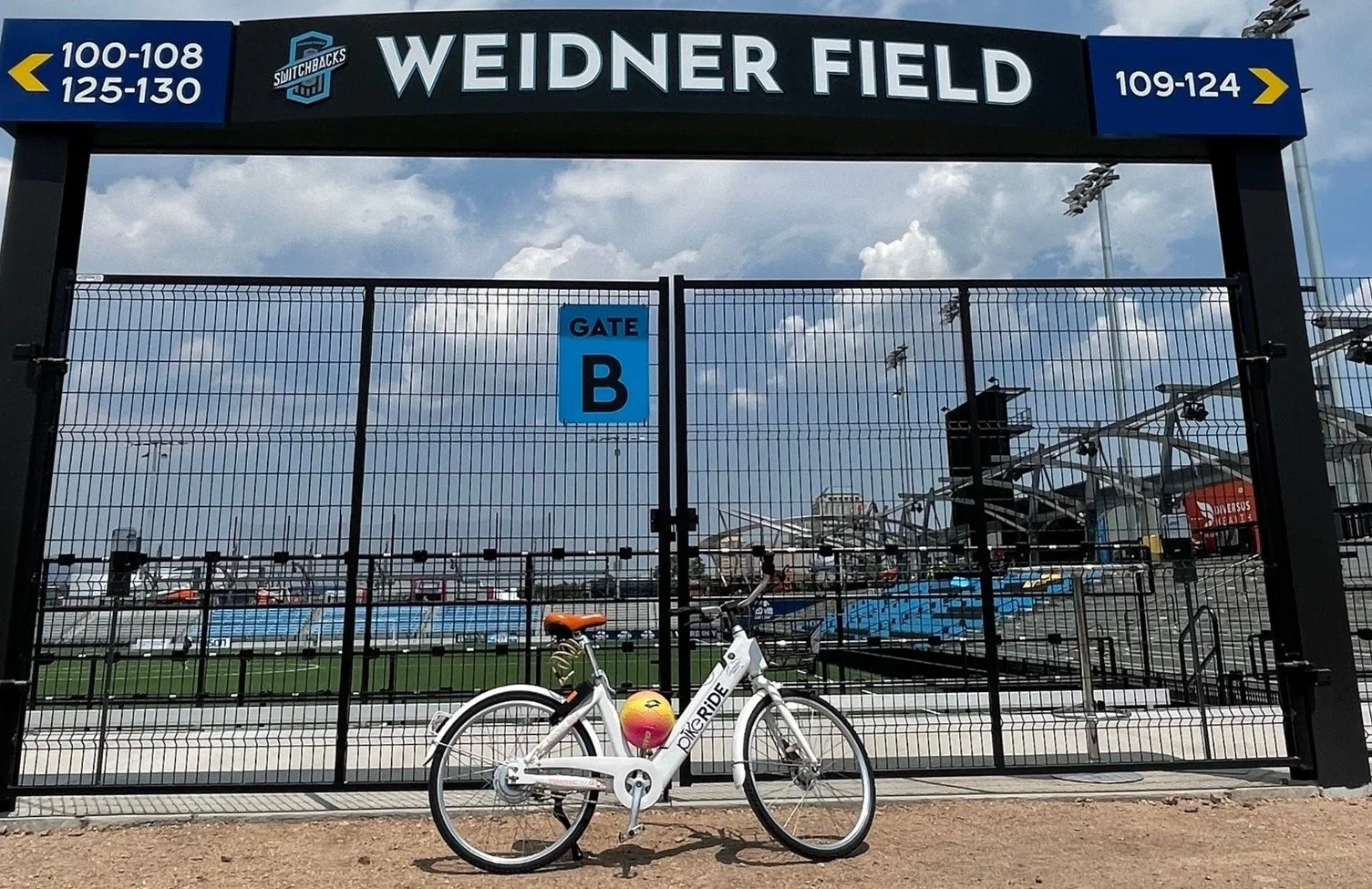 Switchbacks FC bike valet
