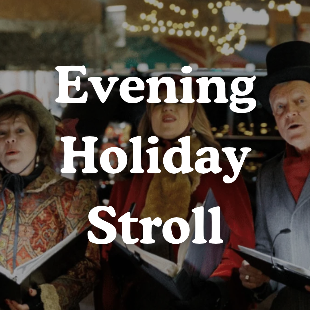 Evening Holiday Stroll
