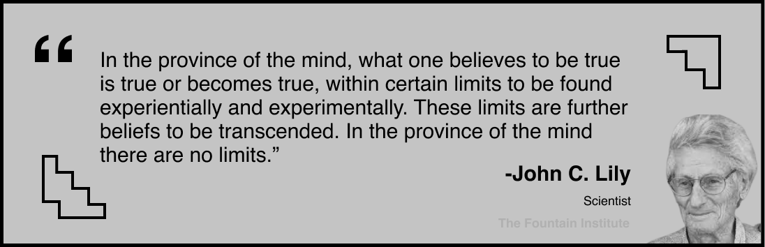 Quote John C Lily Speculative Design