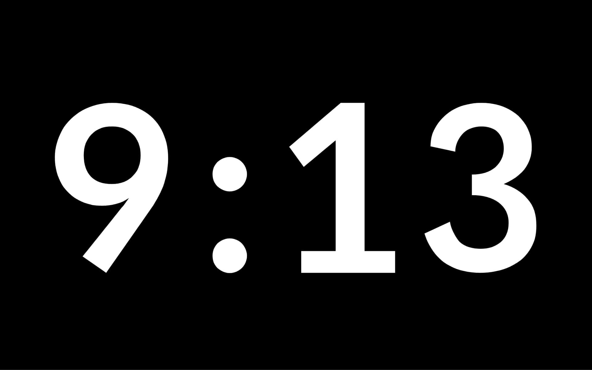 Set up an online countdown timer black background for your event