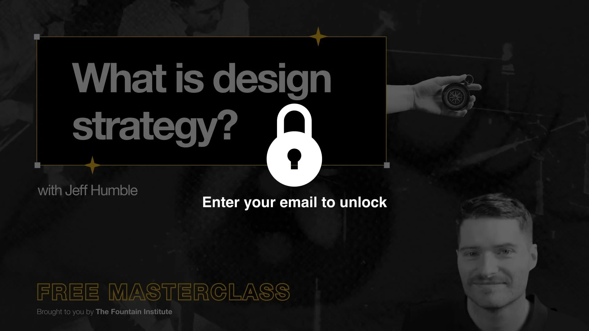 Free Masterclass on Design Strategy | Fountain Institute