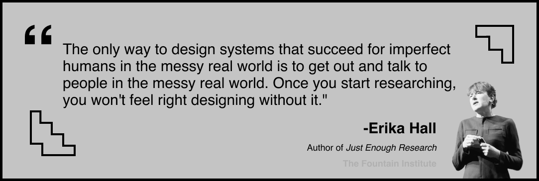 erika hall quote on designing messy systems