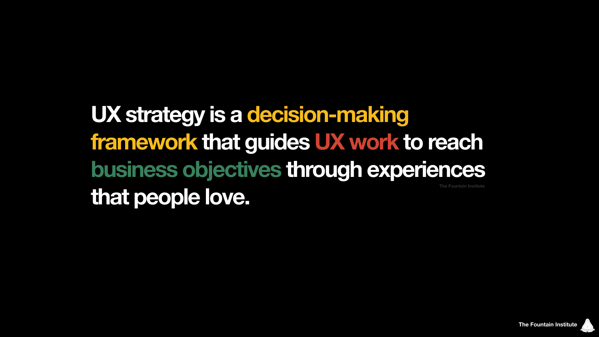 ux strategy definition