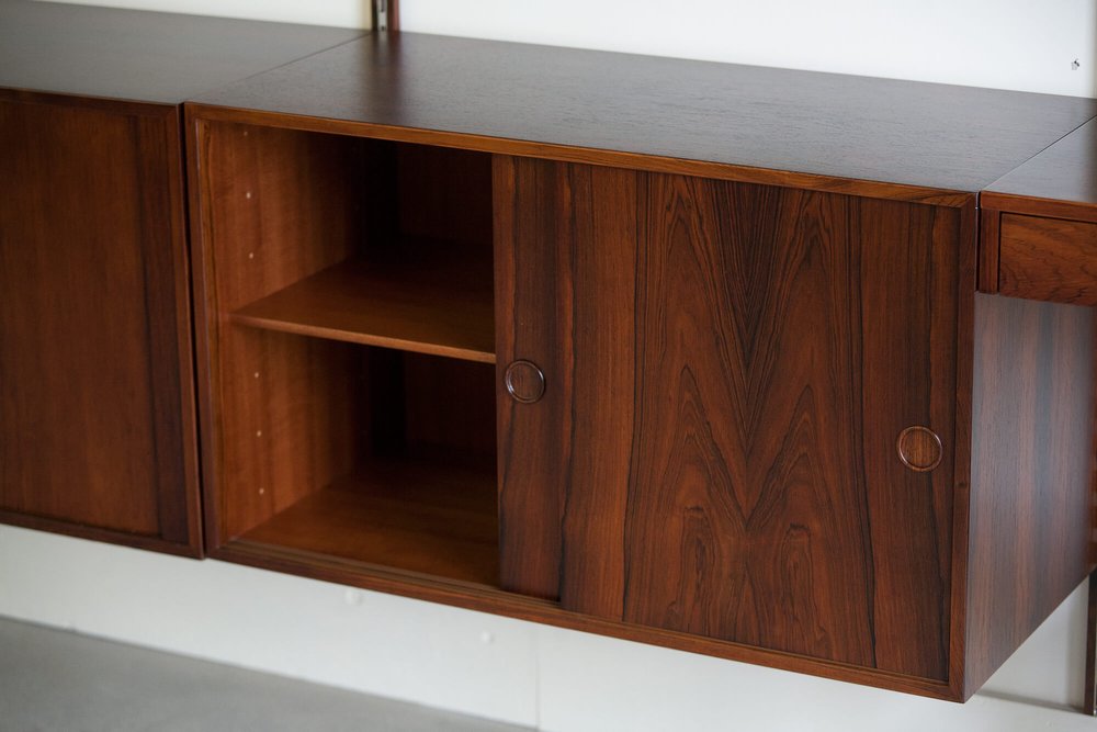 Étagère modulable en bois de rose — Habitat - meubles vintage