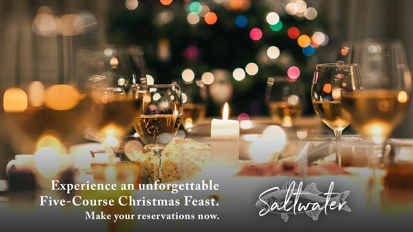 Saltwater Grill's Five-Course Christmas Feast