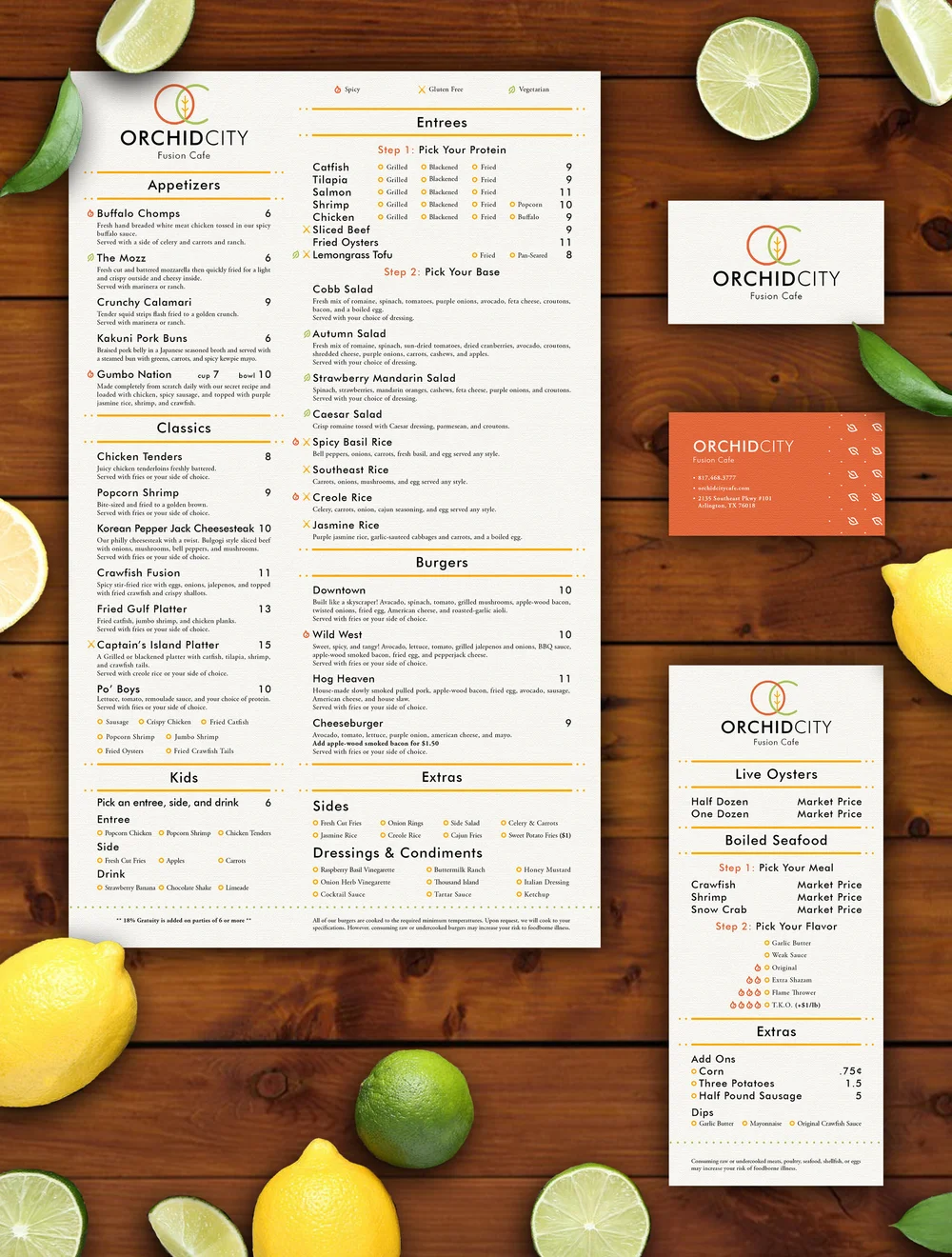 Orchid City Fusion Cafe Chris Ng