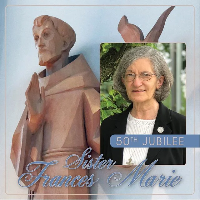We honor our four 2019 Jubilarians this summer, celebrating their collective 250 years in religious life. Our final Jubilee spotlight falls upon Sister Frances Marie Duncan.

A native of Guttenberg, N.J, Sister Frances Marie has been in service to th