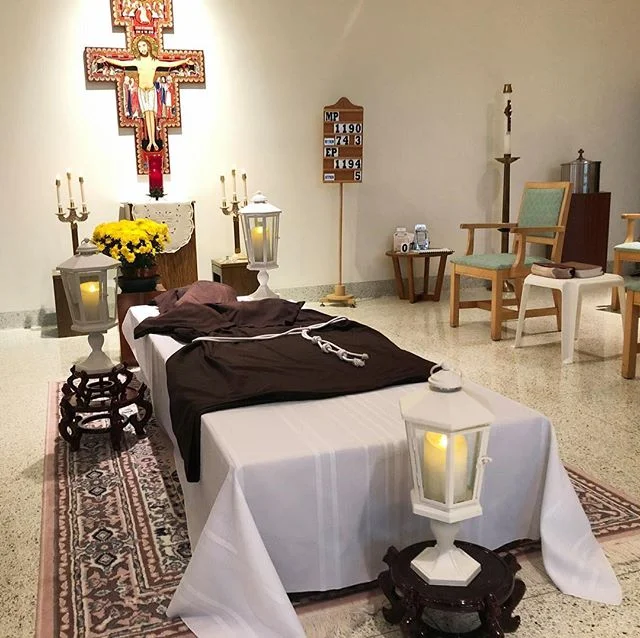 On the evening of October 3 each year, Franciscans traditionally take part in Transitus services, re-enacting the death of St. Francis of Assisi on the night before his death anniversary. The service tells the story of the last hours of Francis' life