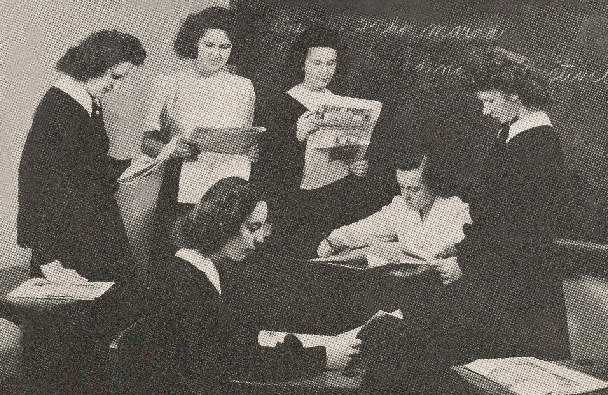 1947 Cecilia Marcella Slovak Newspaper Class.jpg