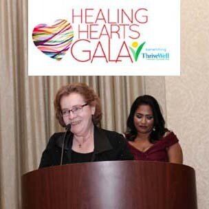  Sister Jo Goolish speaks at the Healing Hearts Gala in San Antonio, Texas. 