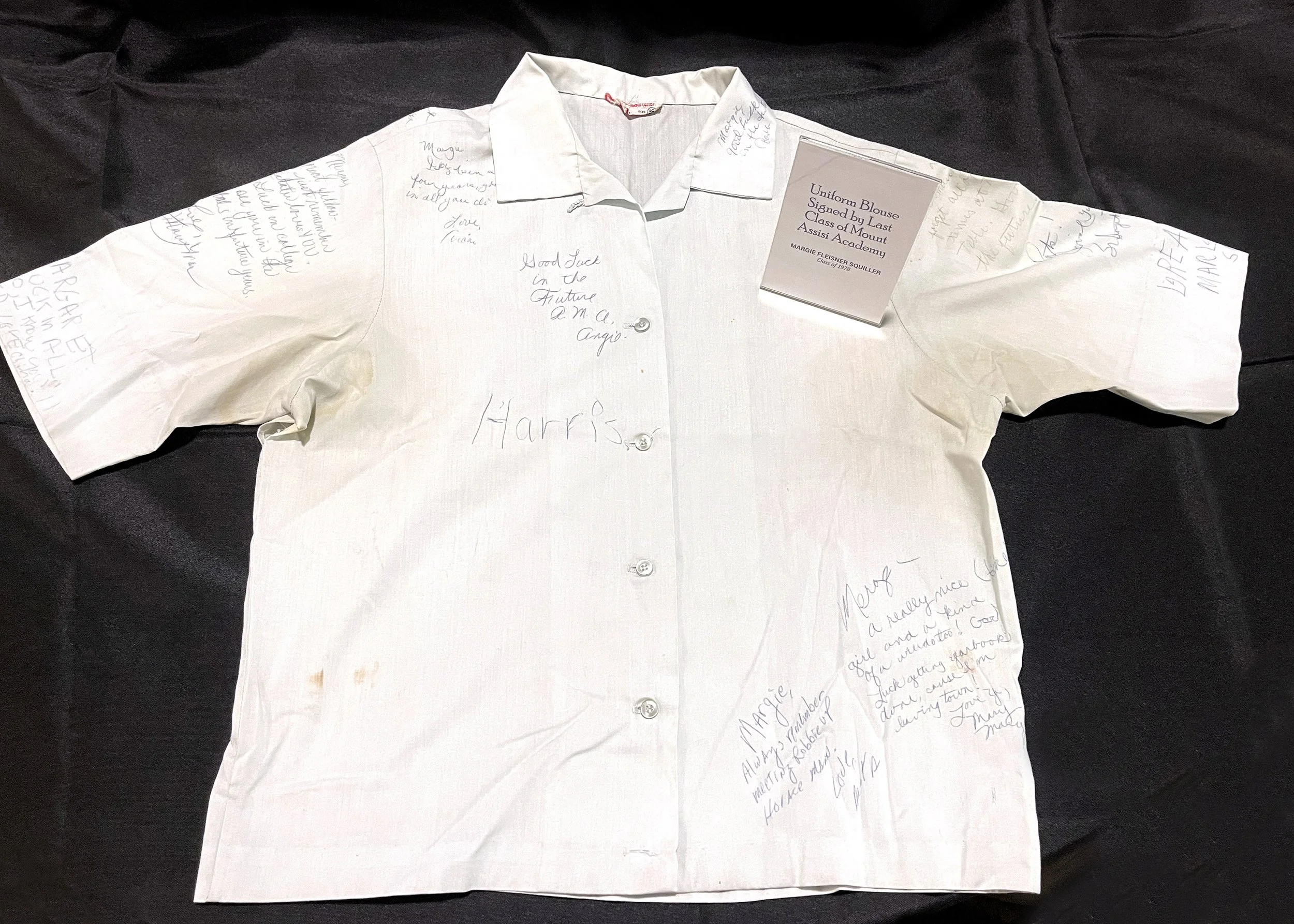 Uniform Blouse Signed by Class of 1978