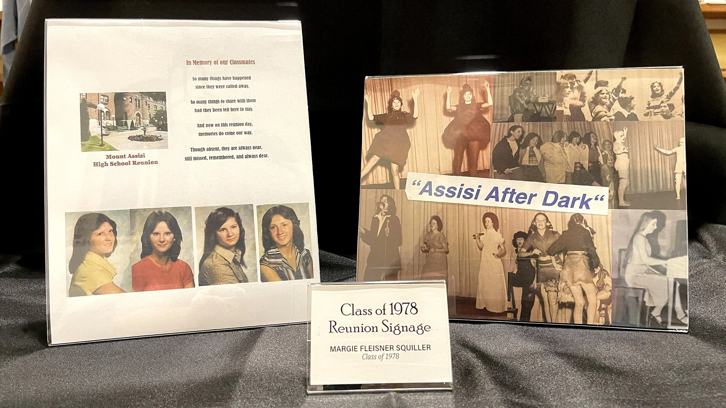 Class of 1978 Reunion Signage