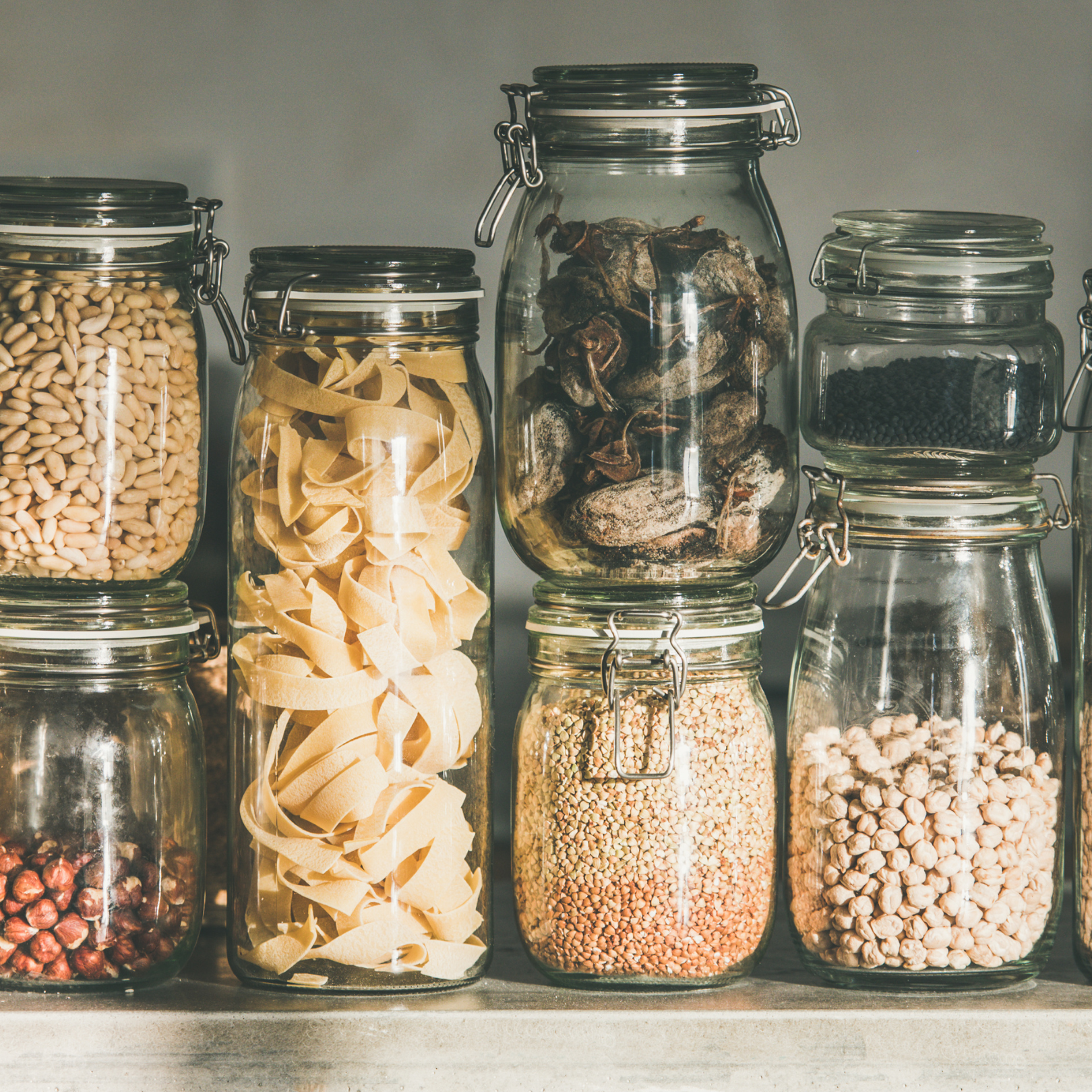 Airtight storage for pantry items! 