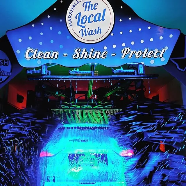 Looking forward to doing our #nightwash again 🚗 🧼 😀 Thanks to everyone that came out to enjoy #prettylights #music and a #cleanride during #quarantine  #staysafe #socialdistancing #supportlocal  #marshalltexas