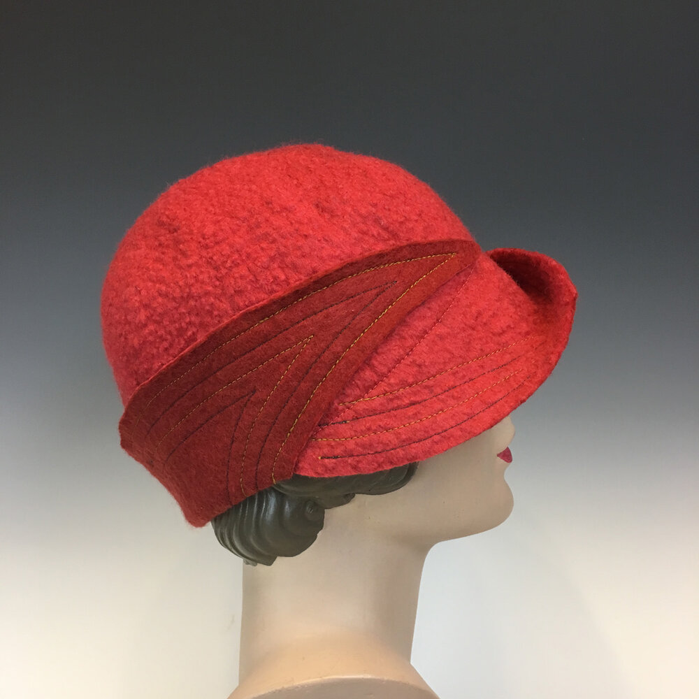 Vintage ladies cloche hat — Miss Fitt & Co. ~ Moss Fête | Sonnenhüte