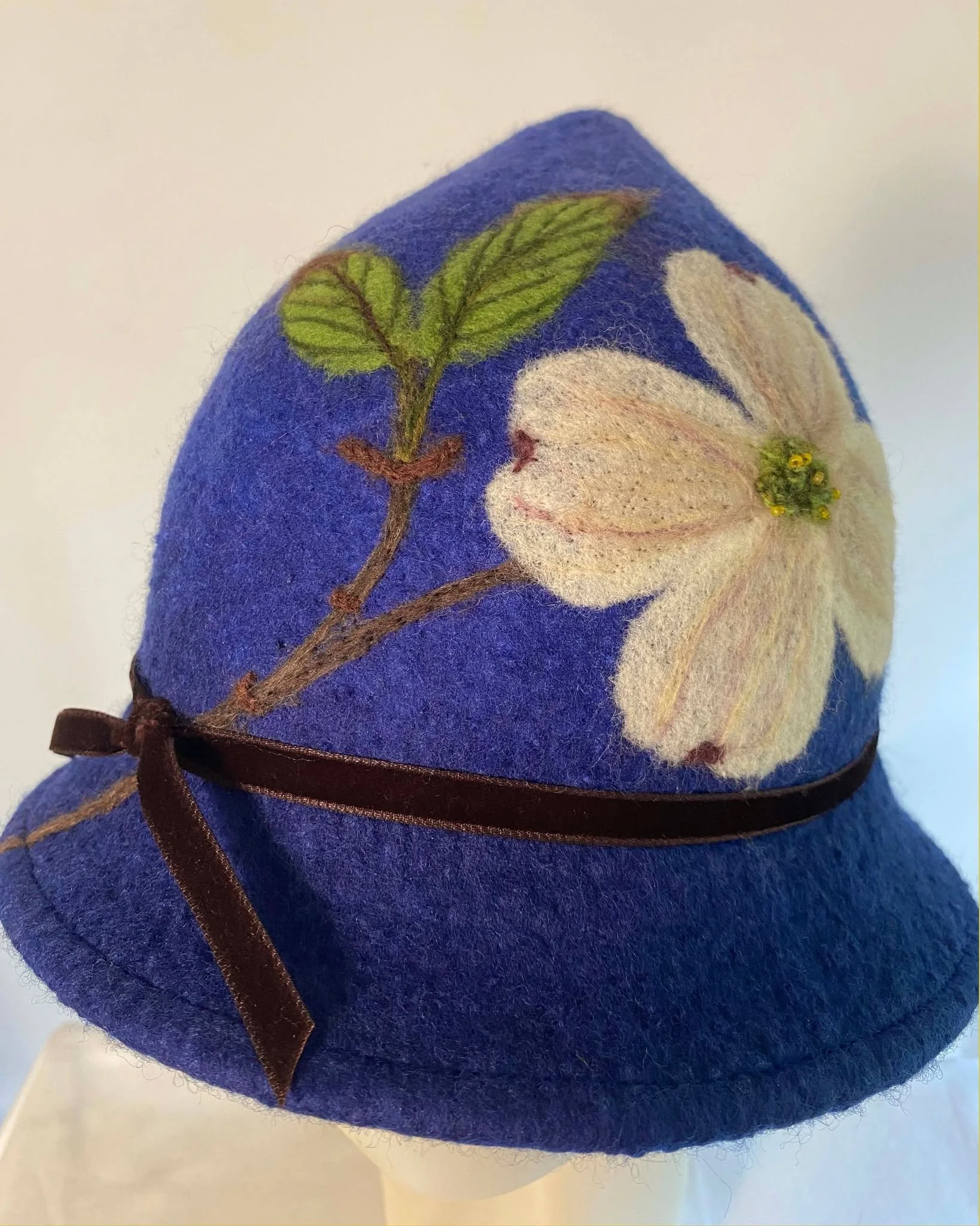 Earlier this year I was asked to make a &lsquo;tree themed hat&rsquo; for the  non-profit, Trees Atlanta Root Ball Auction. As the dogwood is the state tree of Georgia and one of my personal favorites, I decided to make one of my pixie hats with a Do