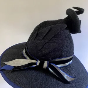 Raven Wing Witch Hat — Miss Fitt & Co. ~ Moss Fête display picture 1