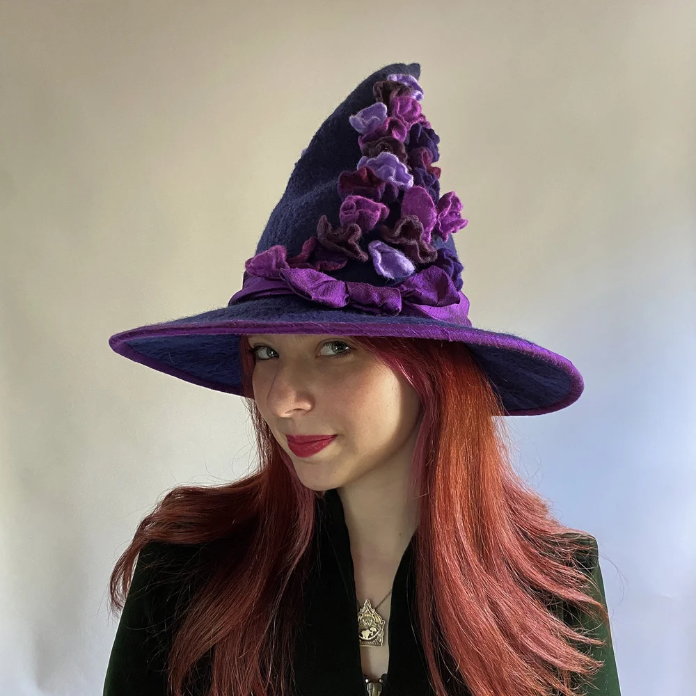 Nasturtium Flower Witch Hat — Miss Fitt Moss Fête