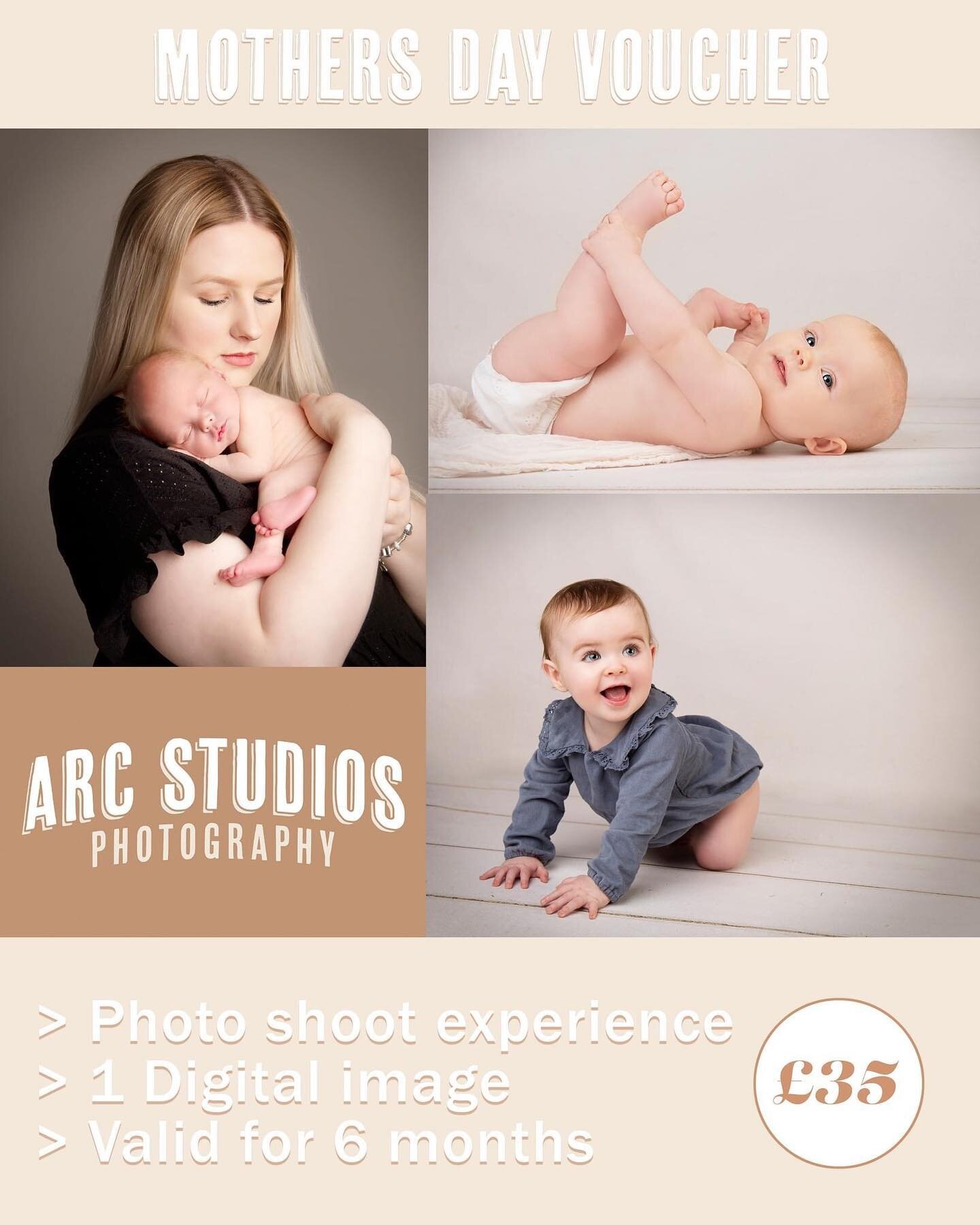Photos, The perfect gift for any Mom! Our Mother's Day voucher has got you covered!

Includes:

Photoshoot which will take place in our Lichfield photography studio and can be used for of just children or mom and her children

Viewing appointment whe