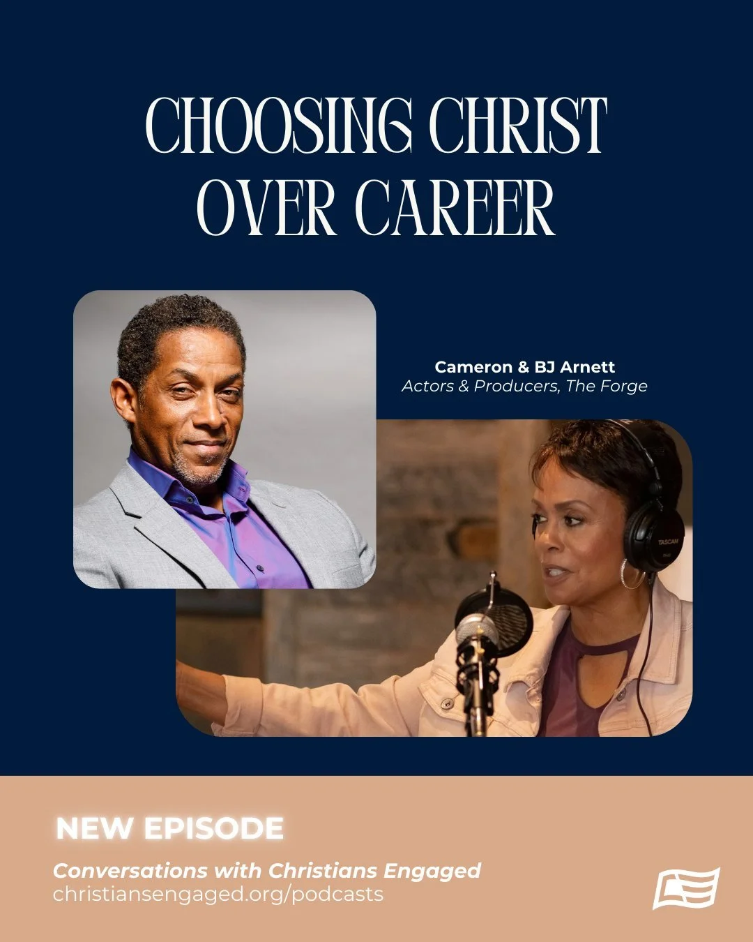 Cameron &amp; BJ Arnett: Choosing Christ Over Career and Calling America Back to the Word

From Hollywood to obedience, Cameron (@cameronarnettactor) &amp; BJ Arnett (@bjatoday) share why putting God&rsquo;s Word first can awaken faith &mdash; and wh
