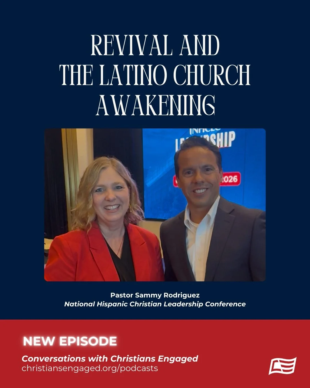 🔥 NOW LIVE 🔥

@pastorsamuelrodriguez joins @bunnipounds on our Bible Revival for America 250 series.

Revival begins with the Word of God.

Watch the full episode and explore more resources at:
christiansengaged.org/podcasts

Visit Christians Engag