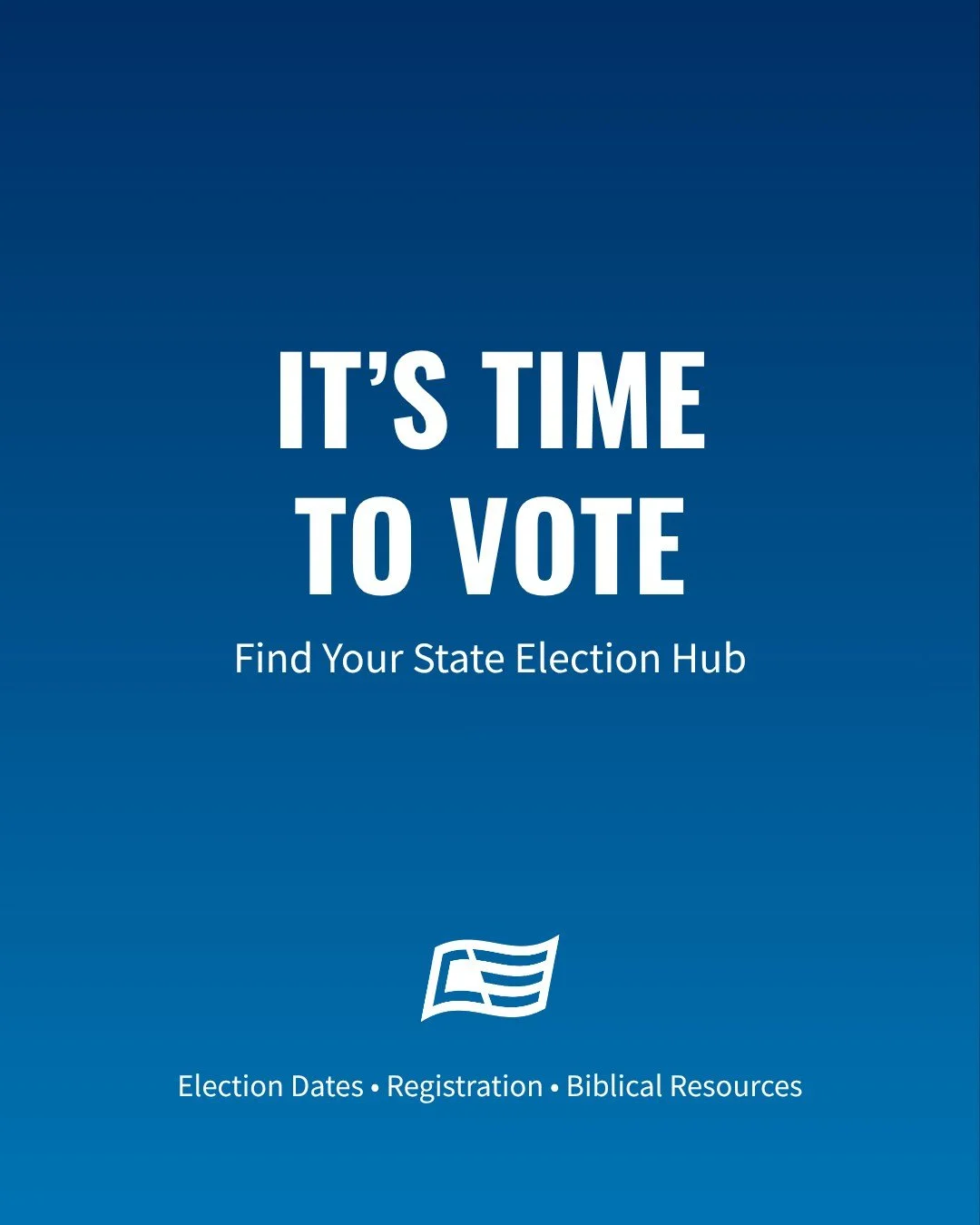 Every election matters. 🇺🇸

Local elections.
Primary elections.
Runoffs.
General elections.

Find your state's Election Hub for voting dates, voter tools, and faith-based engagement resources.

🔗 Link in bio
#ChristiansEngaged #PrayVoteEngage #Eve