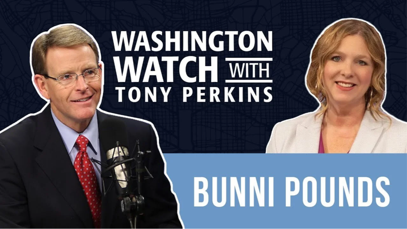 Bunni Pounds on Washington Watch with Tony Perkins