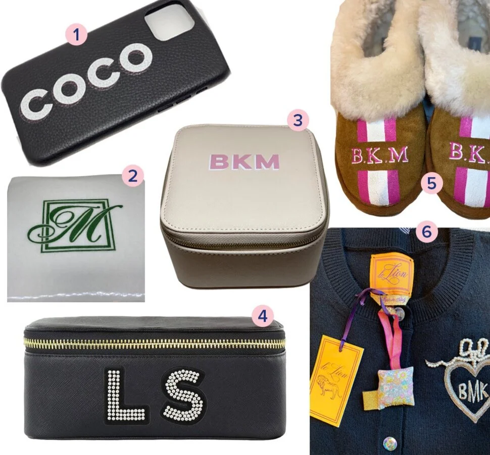 — Monogrammed Gift Guide —