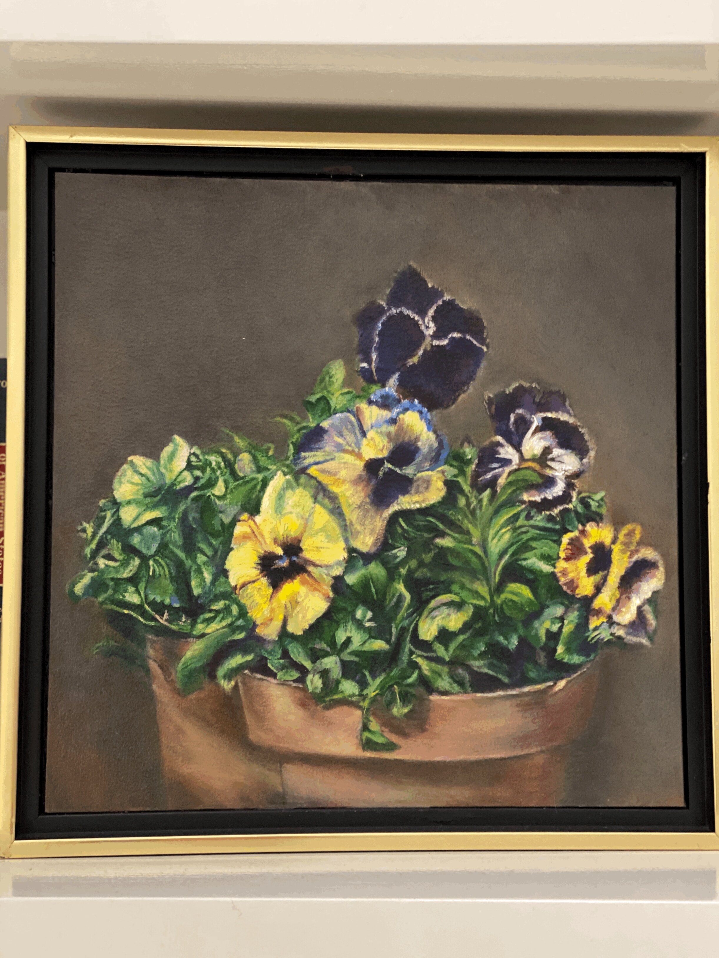 Fantin-Latour Pansies