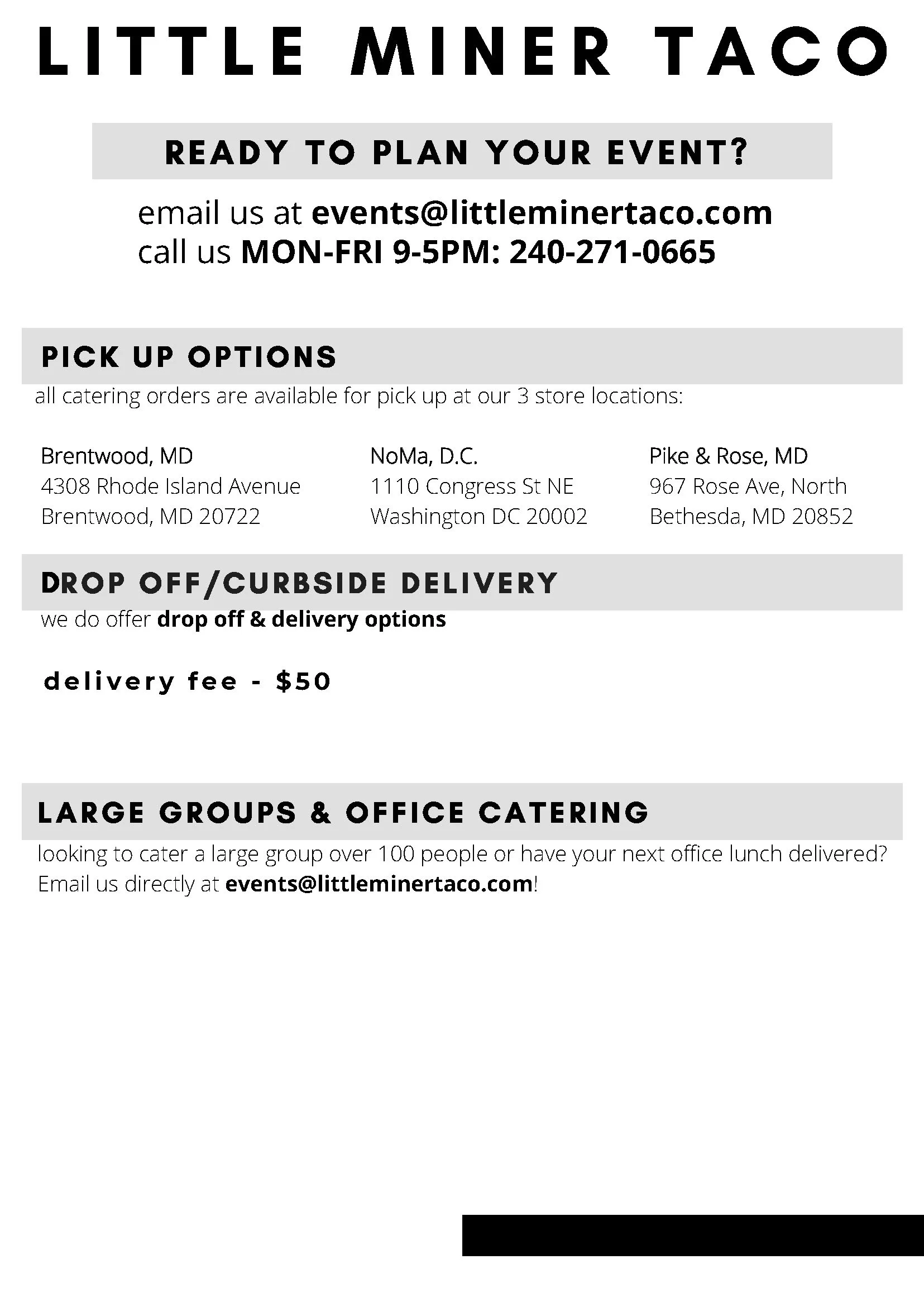Catering Menu Prices Little Miner Taco catering-menu-prices-little-miner-taco