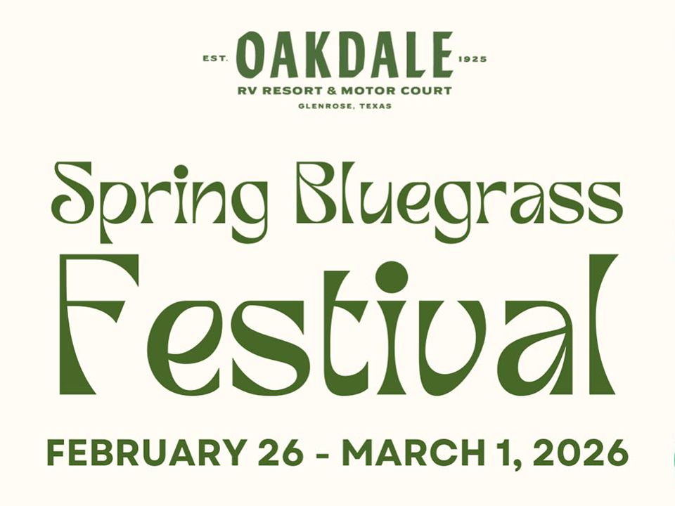 Oakdale Park Spring Bluegrass Festival - Glen Rose, Tx