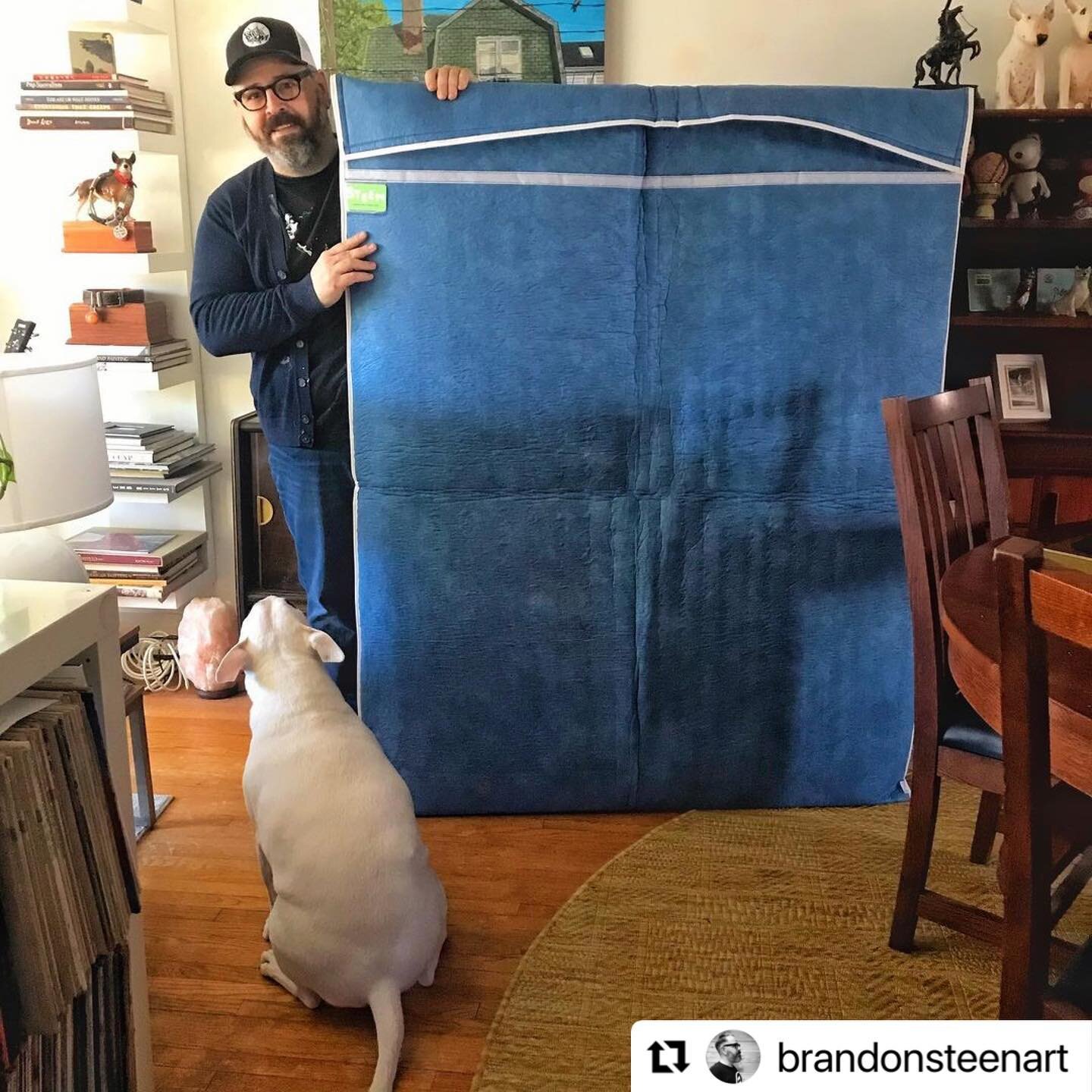 We LOVE hearing this amazing testimonial!!! Thank you so much ✨ @brandonsteenart 🙌🏽🙌🏽

Starting today the shipping of my paintings just got a 1000% environmentally conscious with my order from @artpakk out of Essex, England through their American