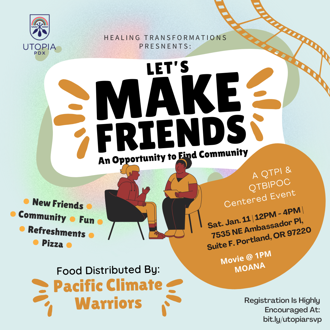 Lets Make Friends: An Opportunity To Find Community