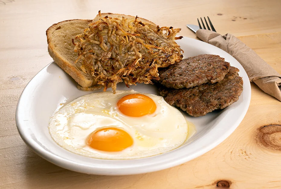 Medium Breakfast w/ Pork Sausage