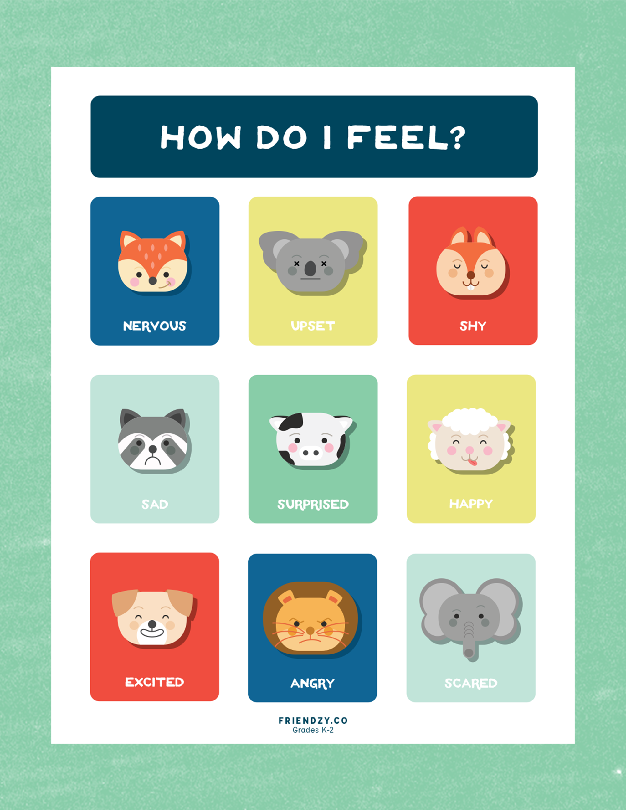 Emotion Chart Friendzy