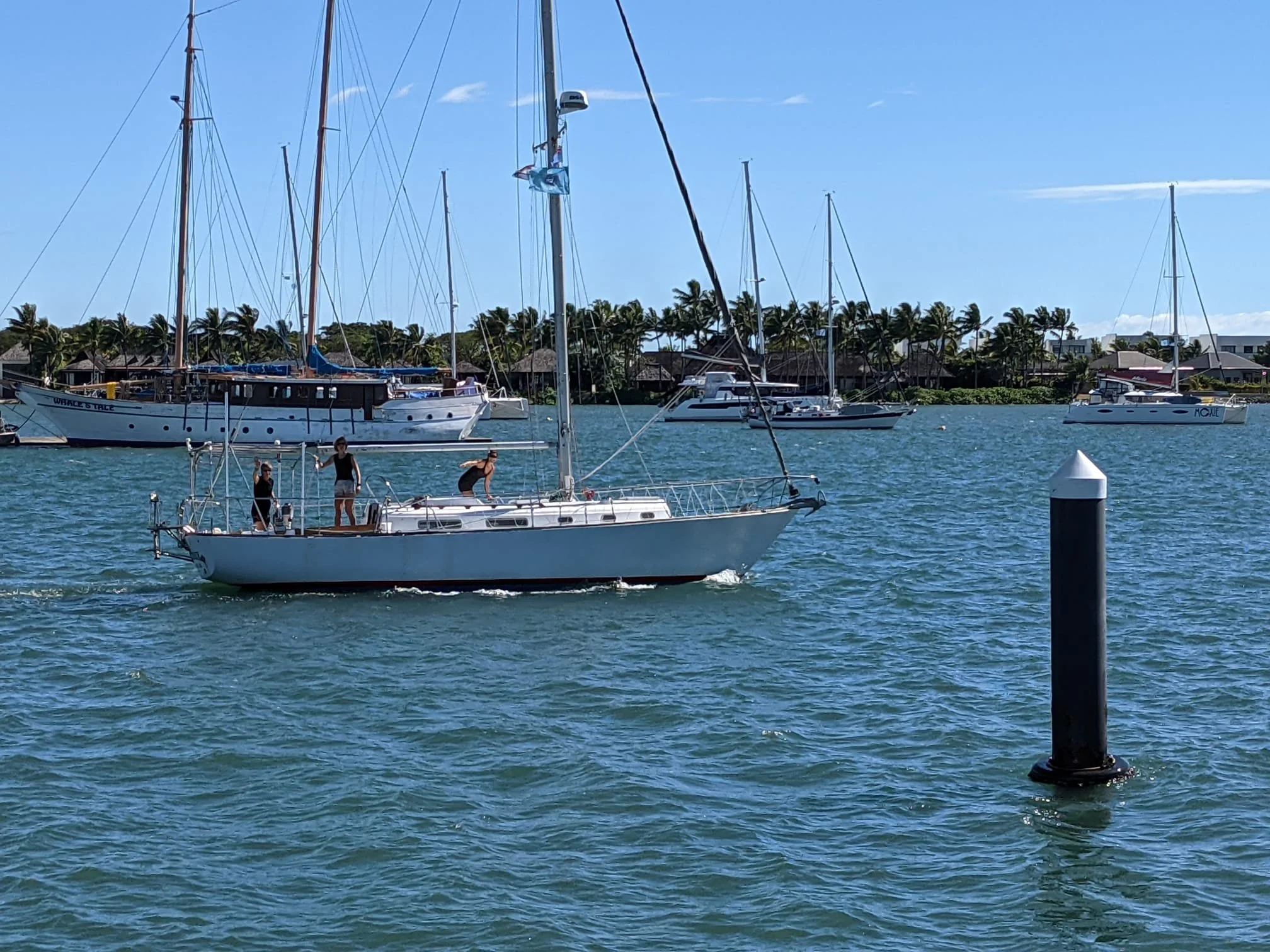 August 13, 2021: Port Denerau, Fiji