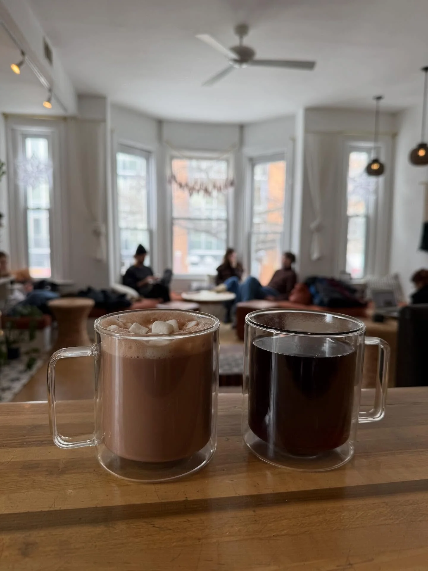 We&rsquo;re OPEN and serving cozy! Perfect for escaping cabin fever, setting up shop for a few hours, and getting out of the house without braving too much chaos.

Warm drinks, calm energy, space to work (or pretend to), and meet a neighbor doing the