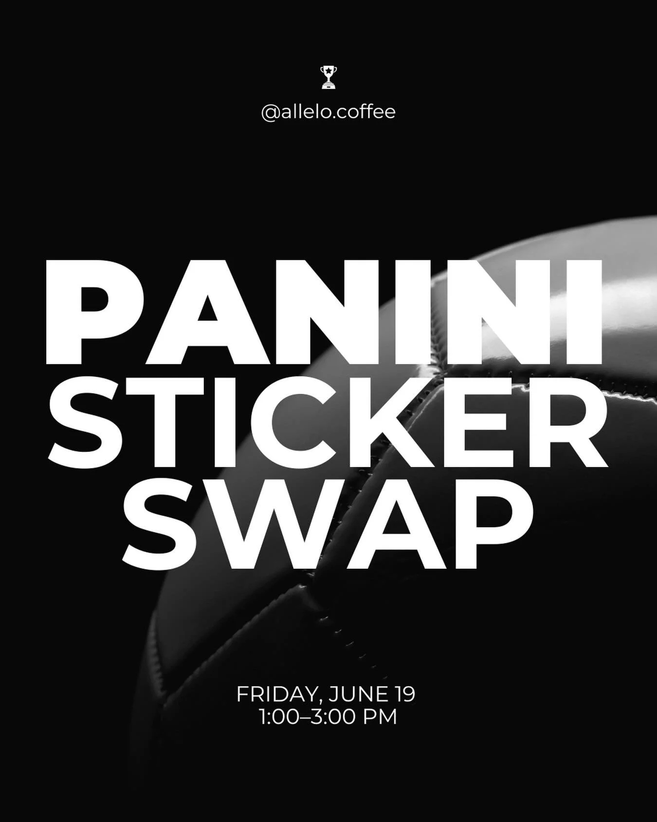 Join us for an afternoon of sticker trading and World Cup celebrations!

Panini stickers are collectible World Cup prints that fans swap in the quest to complete the iconic sticker album. Whether you&rsquo;re only a few stickers away or just getting 