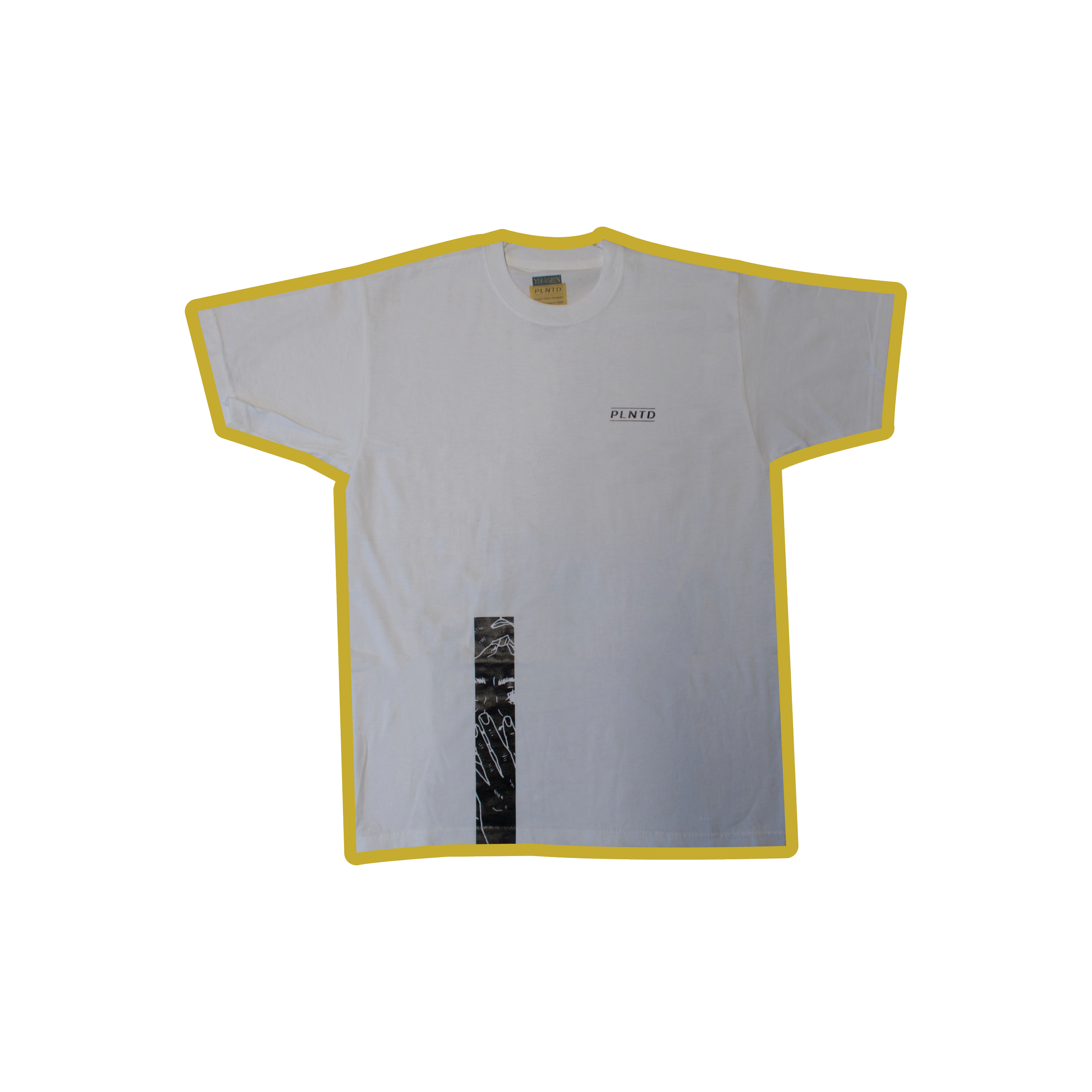 Rumination - White T-Shirt with face print