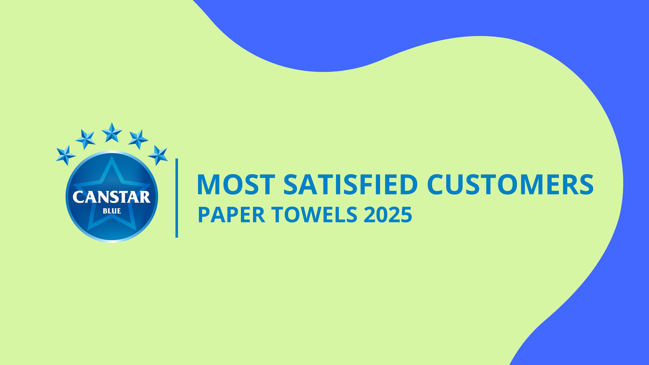 We’re officially ‘Australia’s Favourite Paper Towels’!